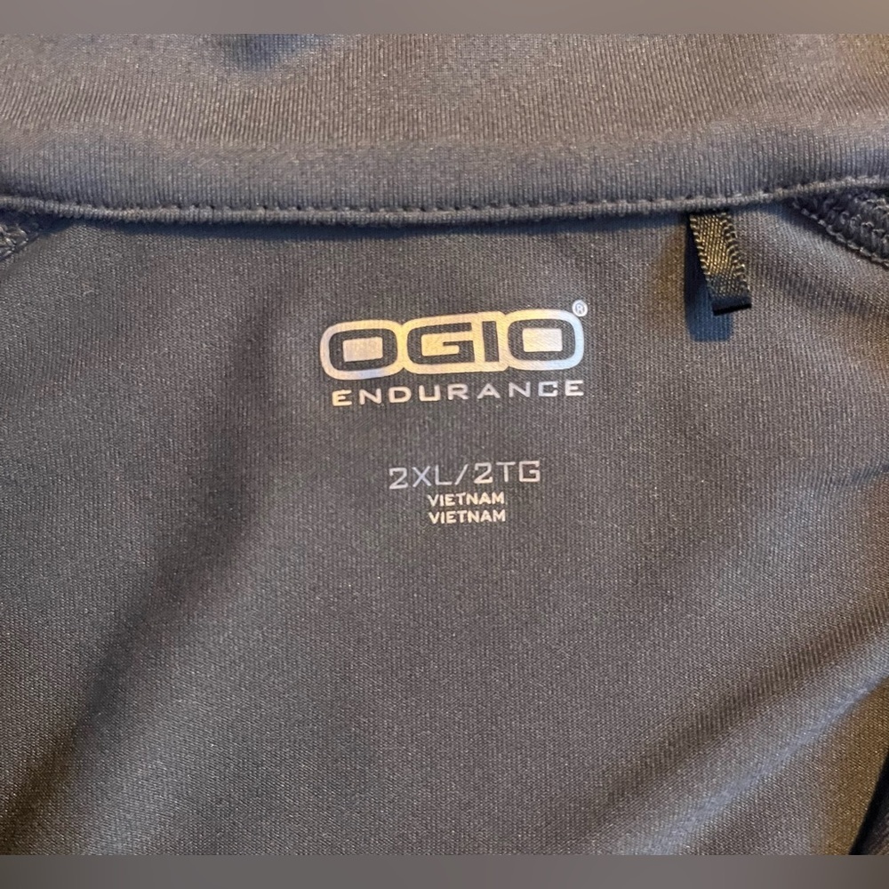 Polaris OGIO Endurance Men’s Gray Quarter Zip Long Sleeve Pullover Size 2XL - Picture 9 of 16